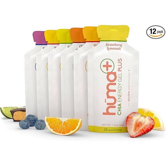 Huma Plus Chia Energy Gel Variety Pack (12)