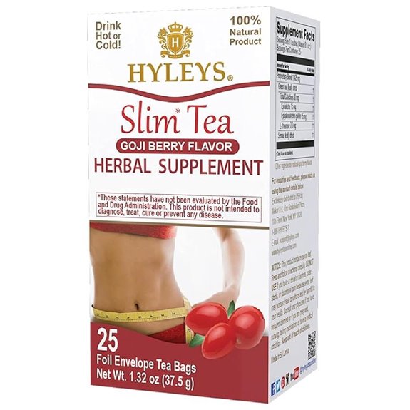 HYLEYS Slim Tea Goji Berry Detox (25 Bags)