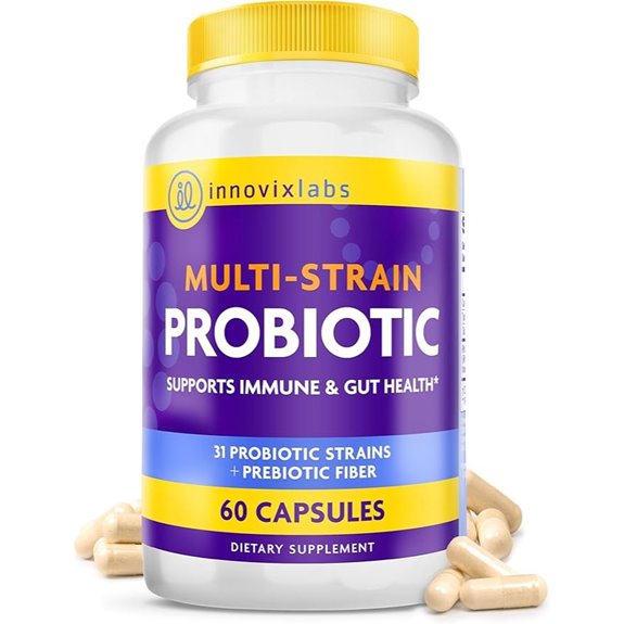 InnovixLabs Multi Strain Probiotics 60 Capsules