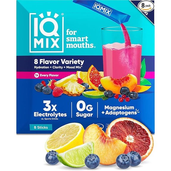 IQMIX Hydration Electrolyte Powder Sampler (8 Count)