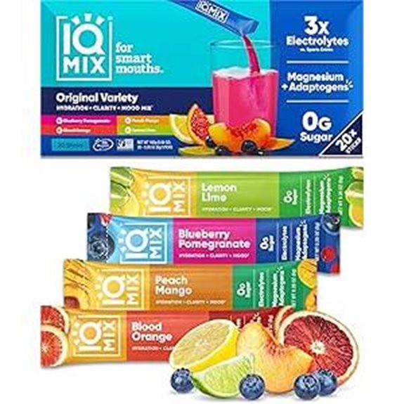 IQMIX Hydration Electrolyte Powder Variety Pack