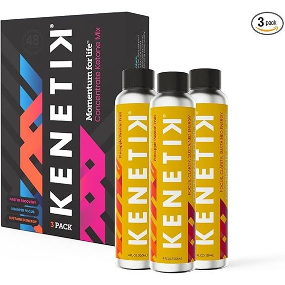 kenetik pineapple passionfruit 3pk