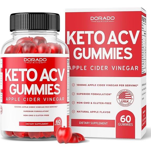 Keto ACV Gummies for Weight Loss (60 Count)