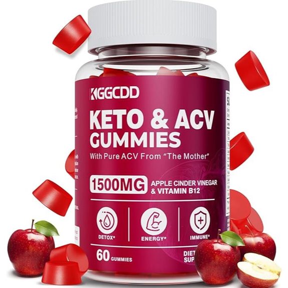 Keto ACV Gummies: 1500mg Apple Cider Vinegar