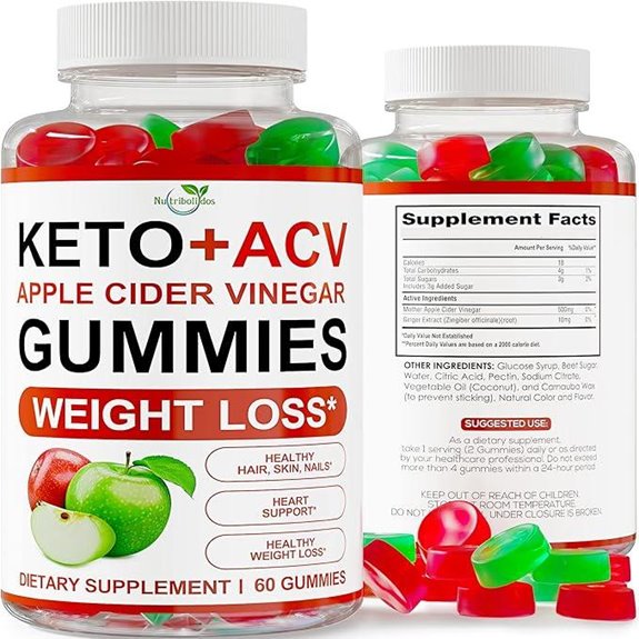 Keto ACV Gummies for Weight Loss (Made in USA)