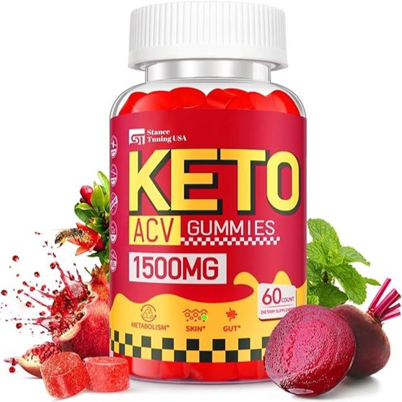 Keto ACV Gummies for Weight Loss with Probiotics