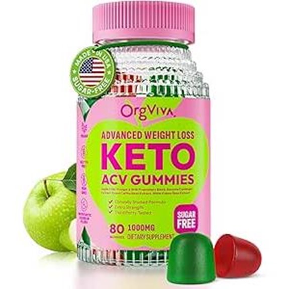 Keto ACV Gummies for Weight Loss & Digestion
