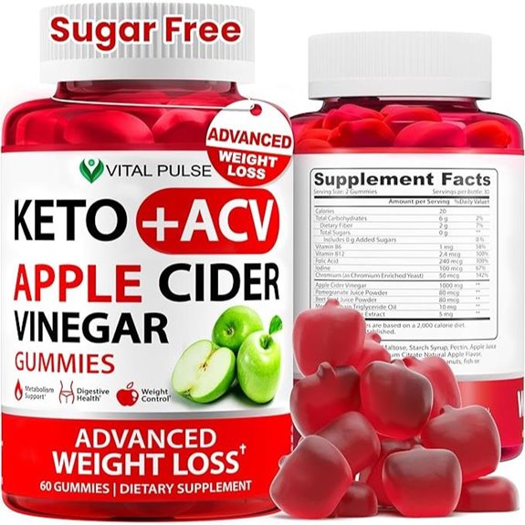 Keto ACV Gummies for Weight Loss - Apple Flavor
