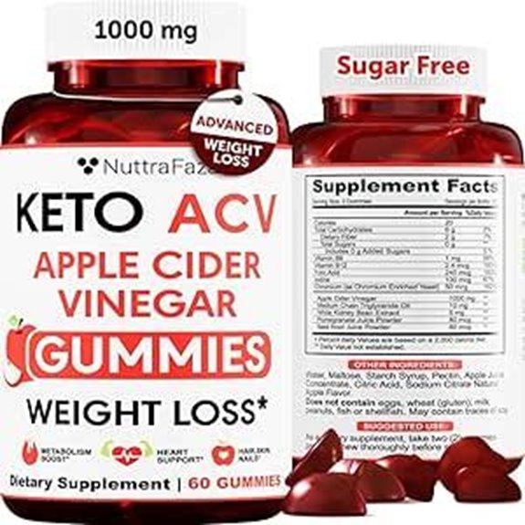 Keto ACV Gummies for Weight Loss Apple Flavor