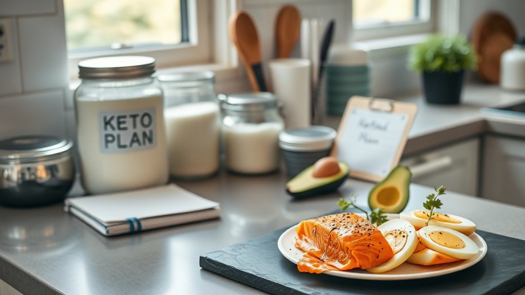 keto beginners plan track adjust