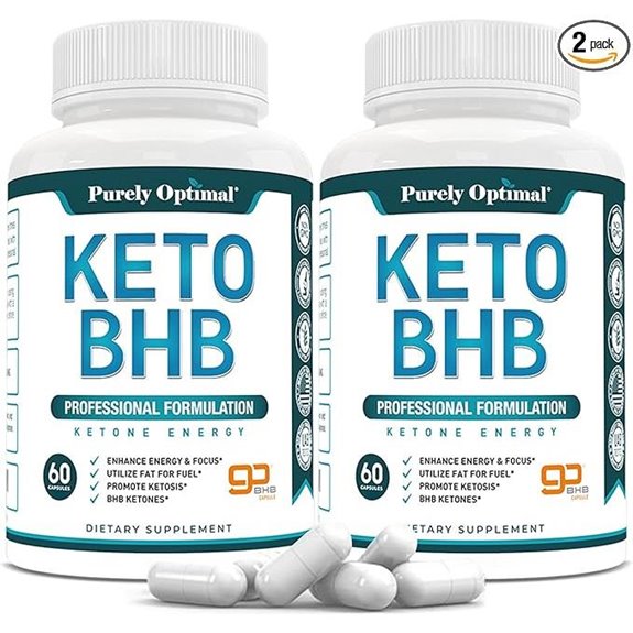 Keto BHB Capsules for Ketosis Support (120)