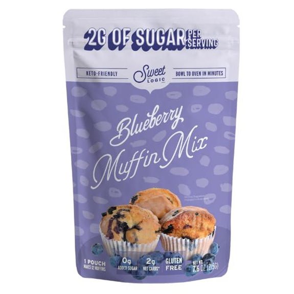 Keto Blueberry Muffin Mix &mdash; Low Carb High Protein