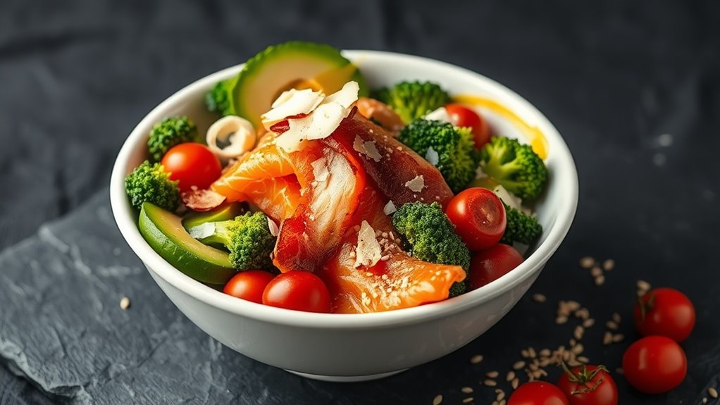 keto bowl texture balance