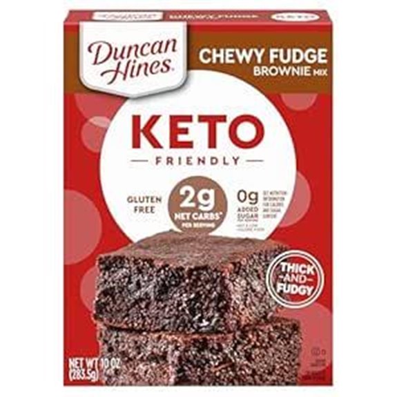 Duncan Hines Keto Brownie Mix - Gluten Free