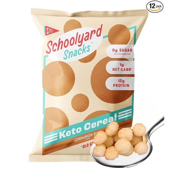 keto cinnamon bun cereal