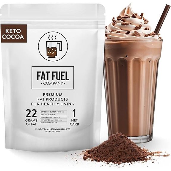 Fat Fuel Keto Cocoa with Grass-Fed Butter & MCT