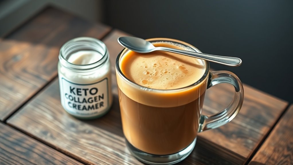 keto collagen creamer considerations carbs protein mct flavor