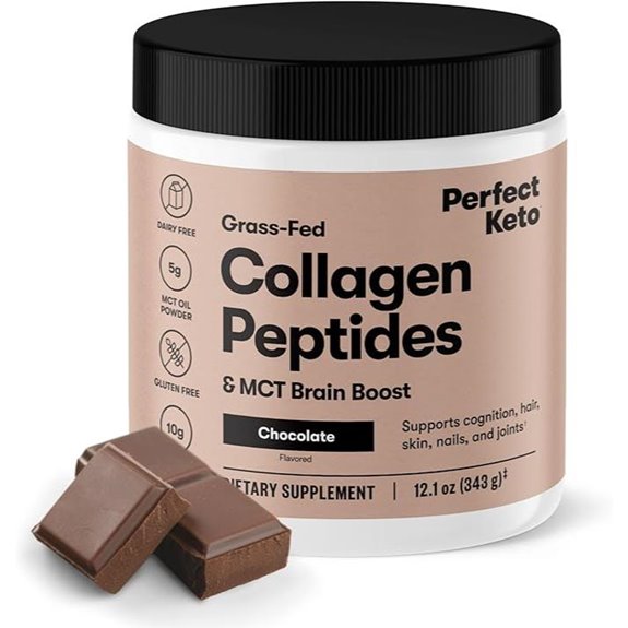 Keto Collagen Peptides with MCT Oil Chocolate