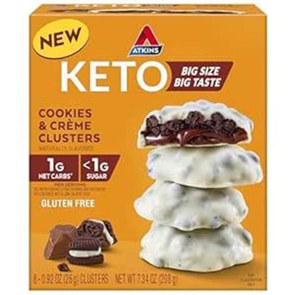 Atkins Keto Cookies & Crème Clusters (8 Count)