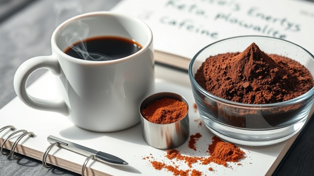 keto energy powder considerations balance electrolytes flavor caffeine