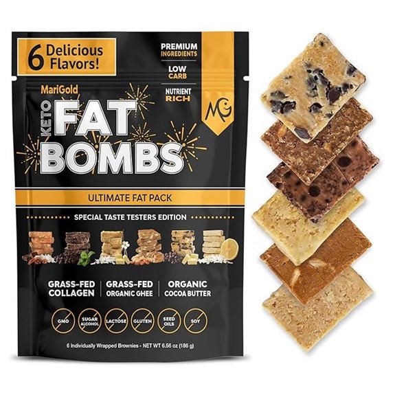 MariGold Keto Fat Bombs – 6 Flavor Sampler Sampler