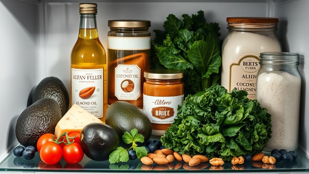 keto fridge staple essentials