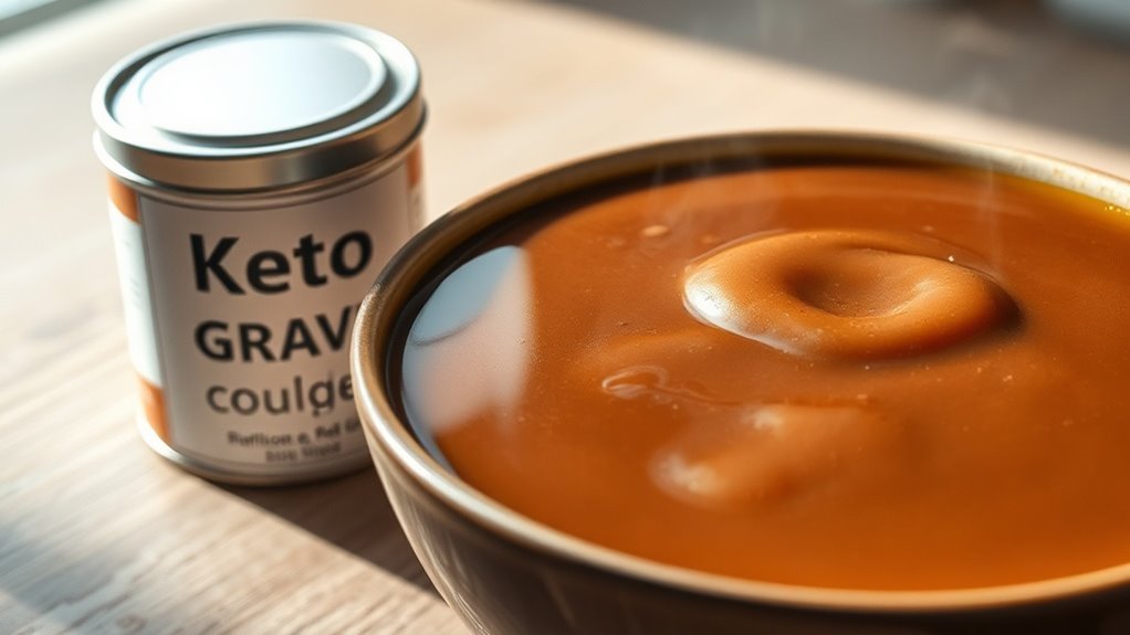 keto friendly low carb gravy choices