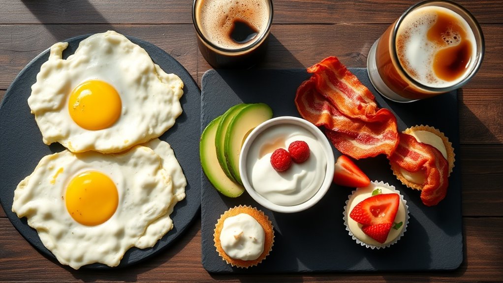 keto friendly protein forward breakfasts