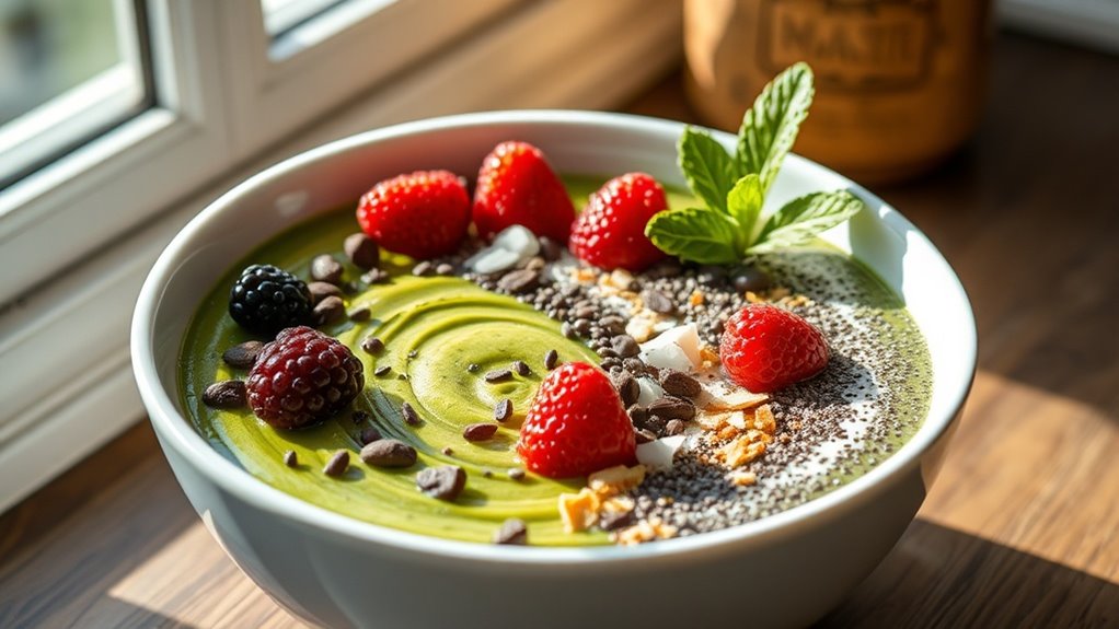 keto friendly smoothie bowl balance