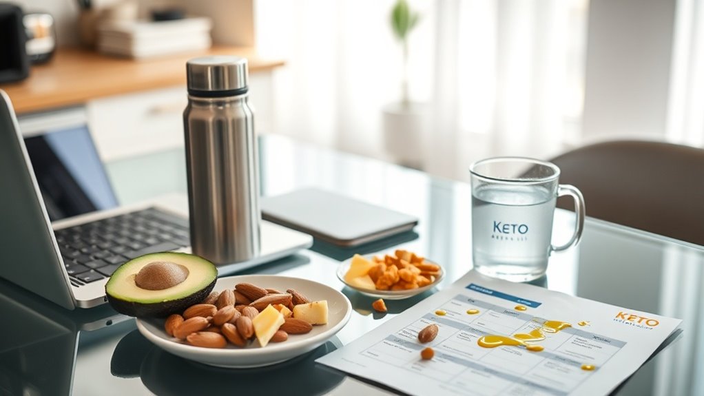 keto friendly time saving work plan