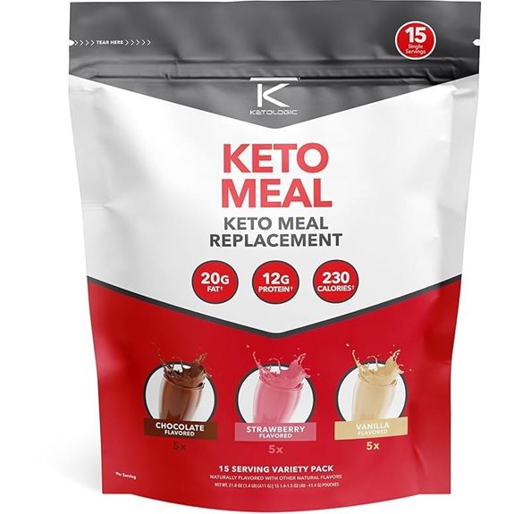 keto meal replacement shake variety pack