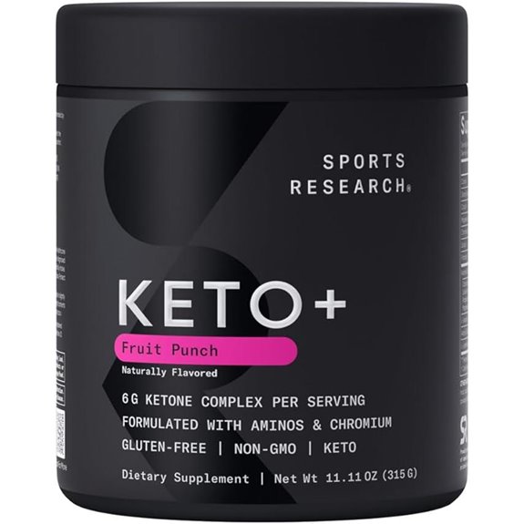 Keto Plus Exogenous Ketones with goBHB&reg; (Fruit Punch)
