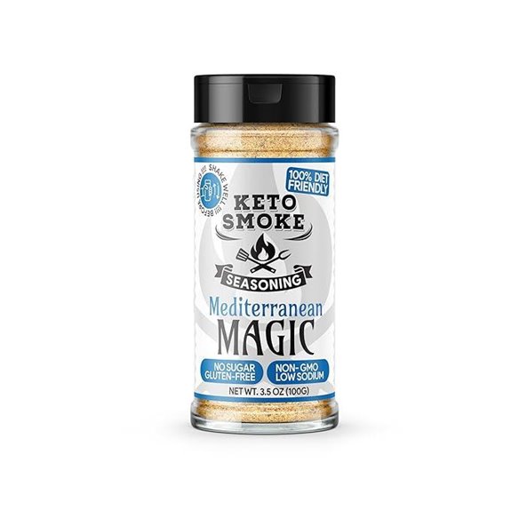 Keto Smoke Mediterranean Seasoning – Sugar-Free Gluten-Free Low Sodium