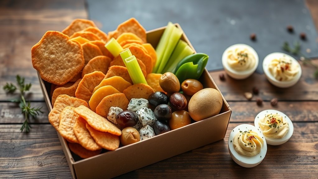 keto snack box planning