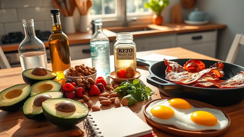 keto with structure and flexibility