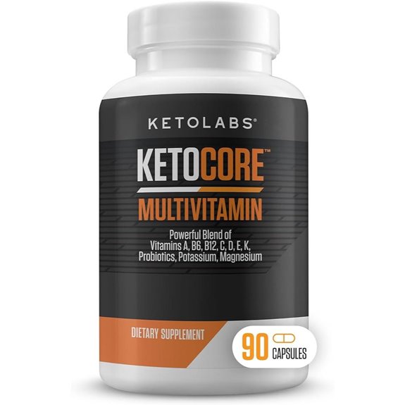 Ketocore Keto Vitamins: Multivitamin for Keto Diets