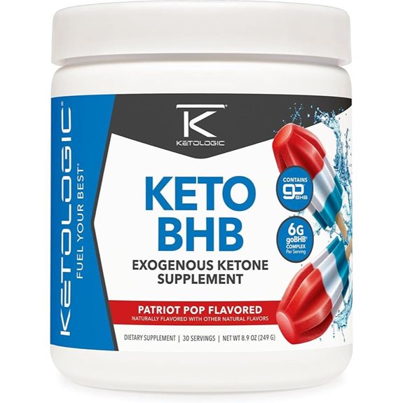 Ketologic Keto BHB Patriot Pop - 30 Servings