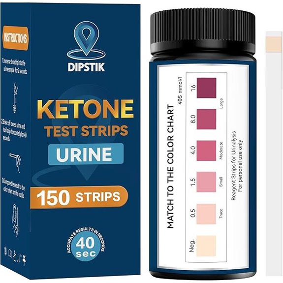 ketone test strips 150