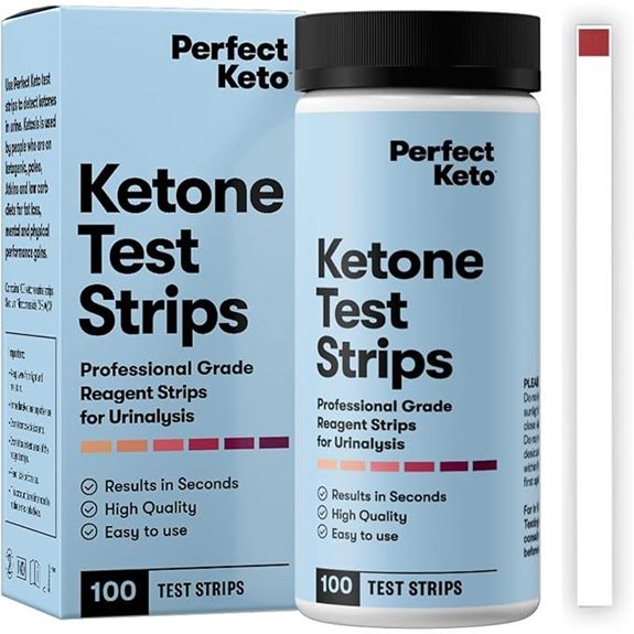 Ketone Test Strips Kit for Ketosis (100 CT)