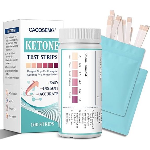 ketone urinalysis test strips
