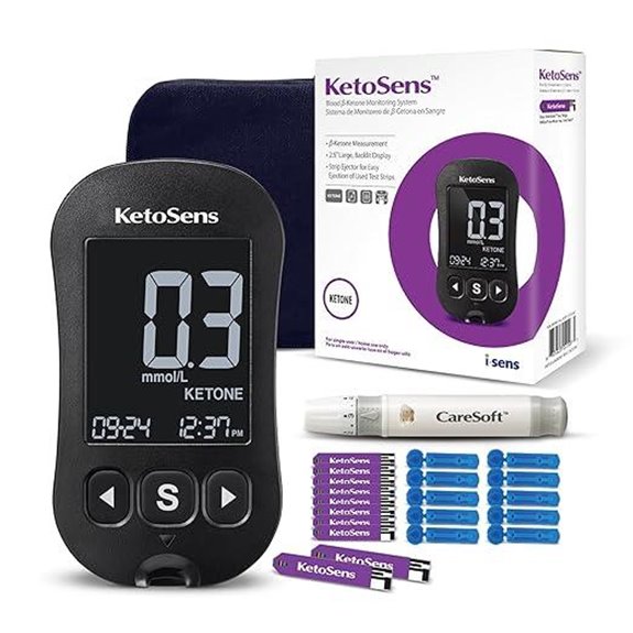 KetoSens Blood Ketone Starter Kit with App
