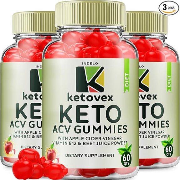 Ketovex BHB Gummies with ACV (3 Pack)