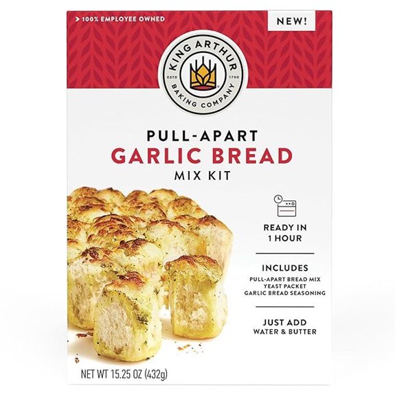 King Arthur Garlic Bread Mix Kit (15.25 oz)