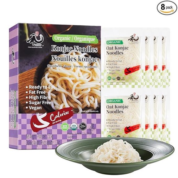 YUHO Konjac Shirataki Noodles 8-Pack Gluten Free