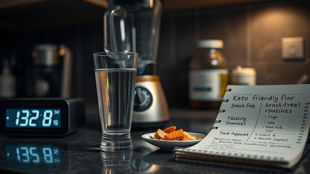 late night keto craving management strategy