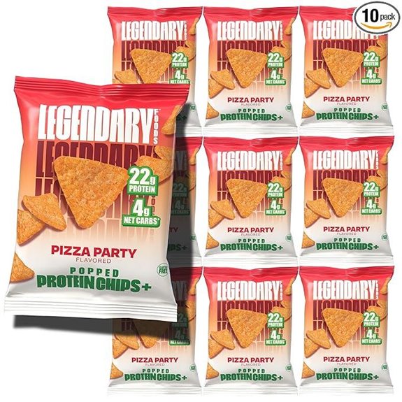 Legendary Foods Pizza Party Protein Chips (10 Count)