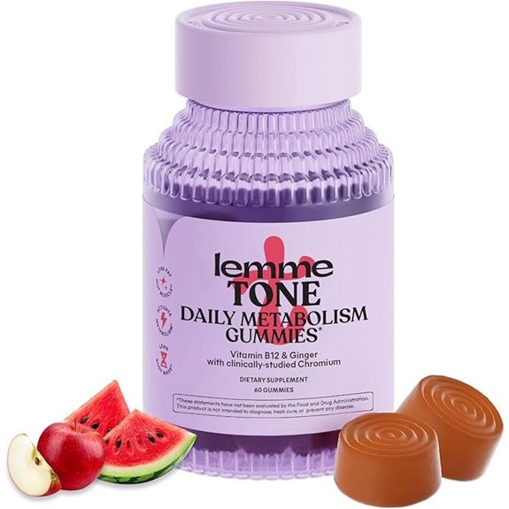 Lemme Tone Gummies: Apple Cider Vinegar & Chromium