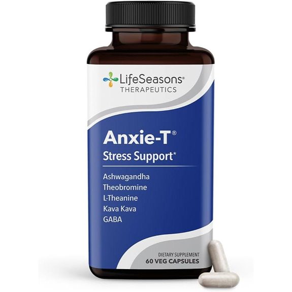 LifeSeasons Anxie-T: Stress Relief Supplement (60 capsules)