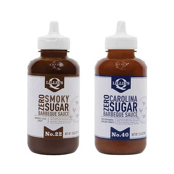 Lillie’s Q Zero Sugar BBQ Sauce Duo (2)