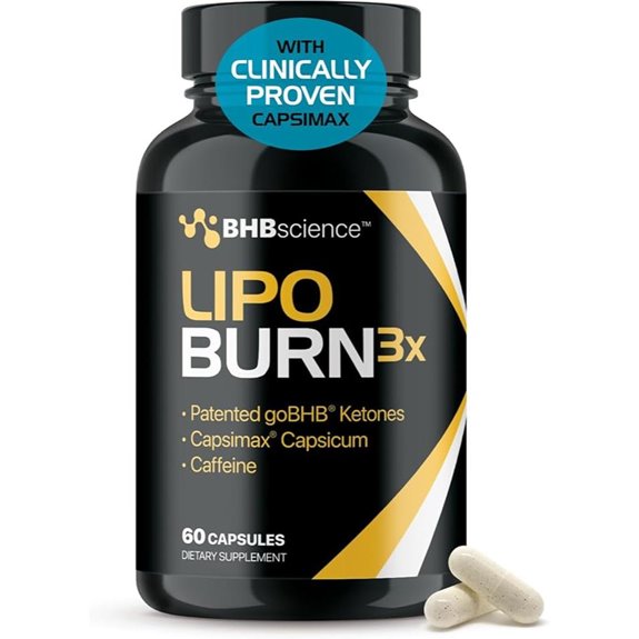 Lipo Burn Keto BHB Exogenous Ketones Supplement